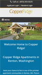 Mobile Screenshot of livingatcopperridge.com